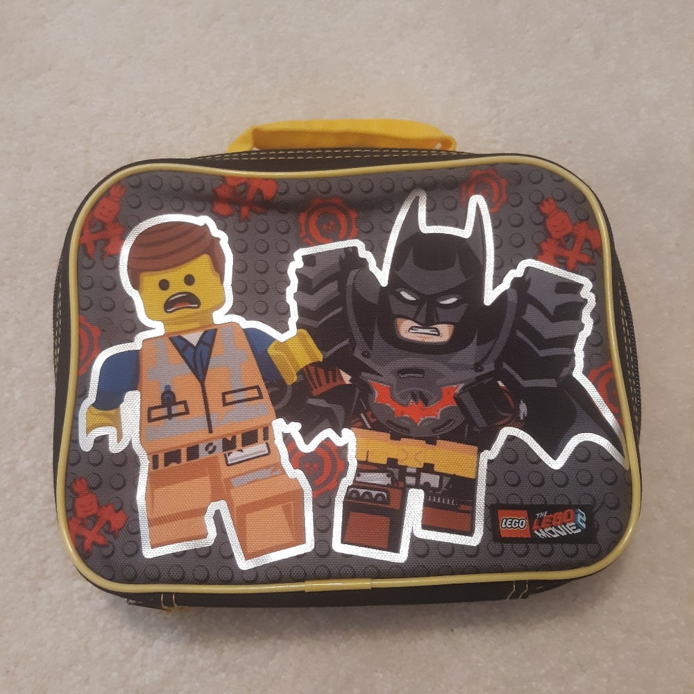 Lego movie 2 Batman emit kids lunch box insulated